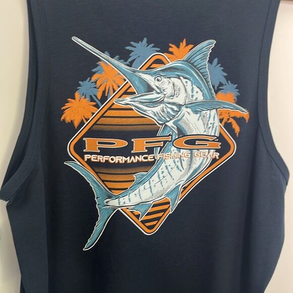 Mens Columbia PFG Tank Top Size Medium - Picture 5 of 5